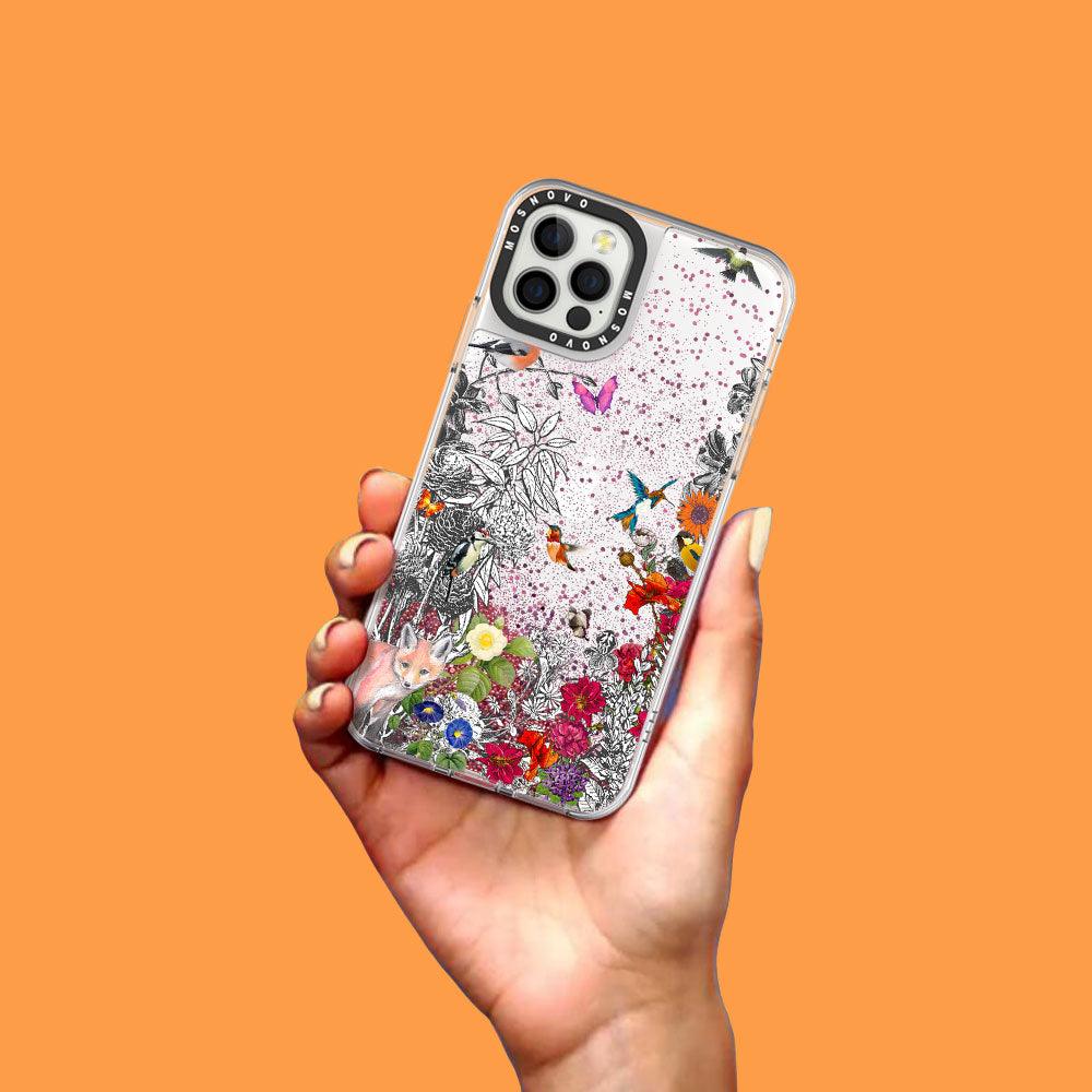 Forest Glitter Phone Case - iPhone 12 Pro Max Case - MOSNOVO