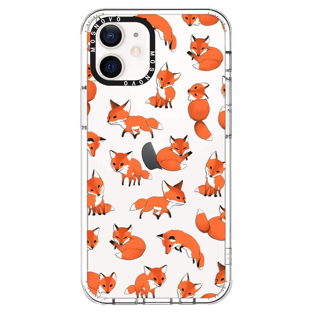 Fox Phone Case - iPhone 12 Mini Case - MOSNOVO
