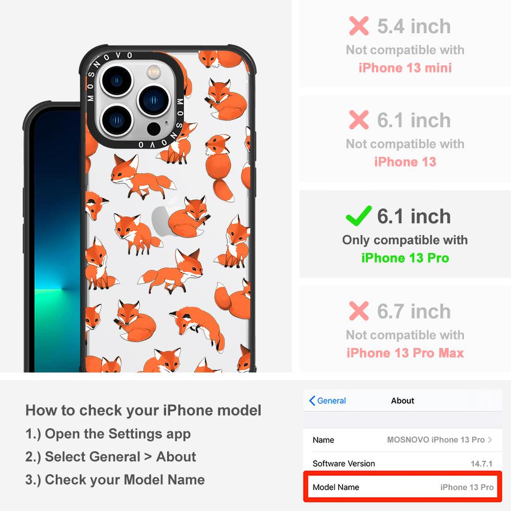 Fox Phone Case - iPhone 13 Pro Case - MOSNOVO