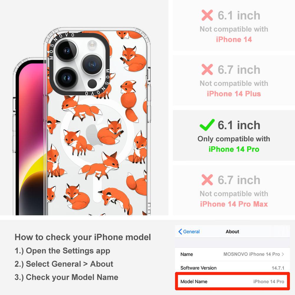 Fox Phone Case - iPhone 14 Pro Case - MOSNOVO