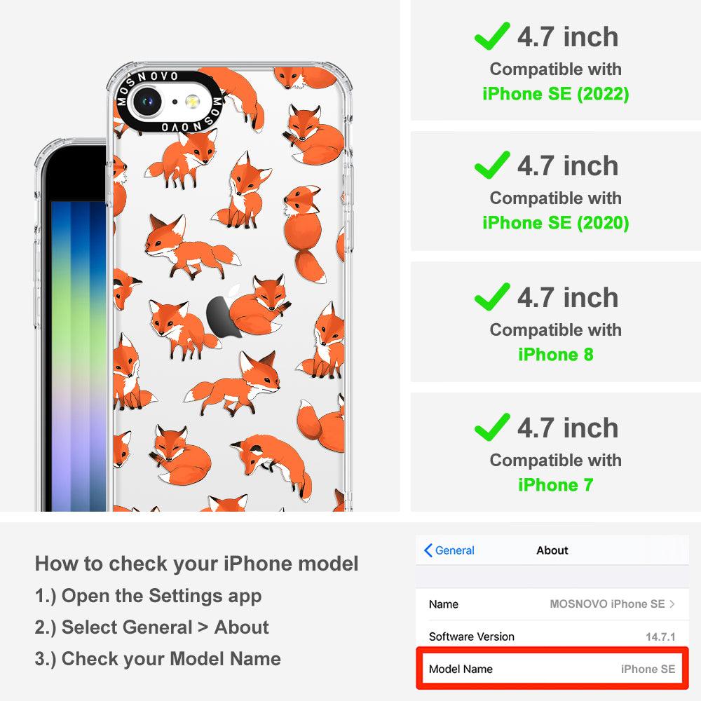 Fox Phone Case - iPhone 7 Case - MOSNOVO
