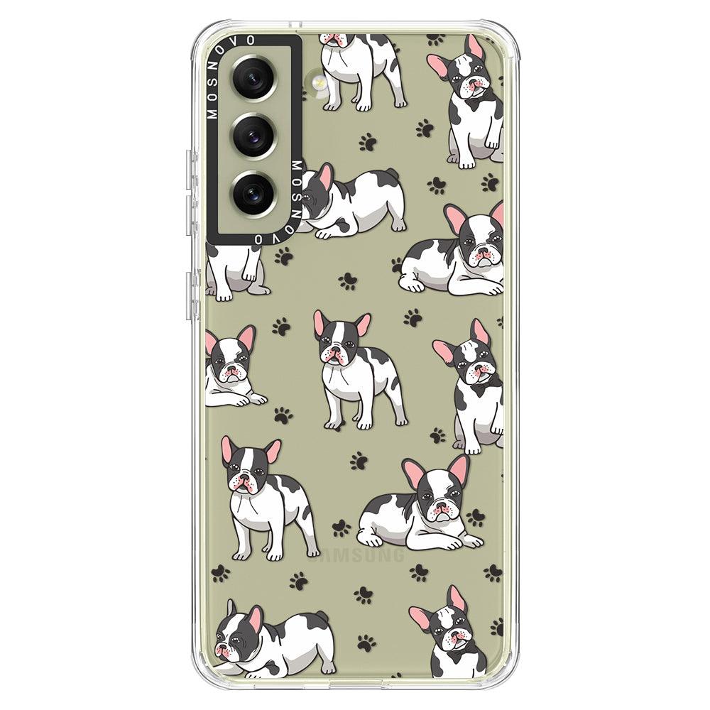 French Bull Dog Phone Case - Samsung Galaxy S21 FE Case - MOSNOVO