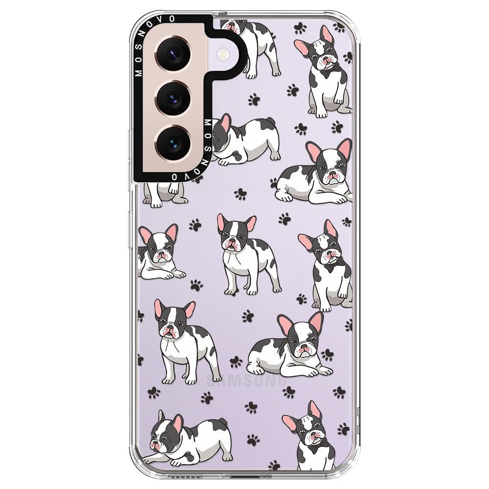 French Bull Dog Phone Case - Samsung Galaxy S22 Case - MOSNOVO