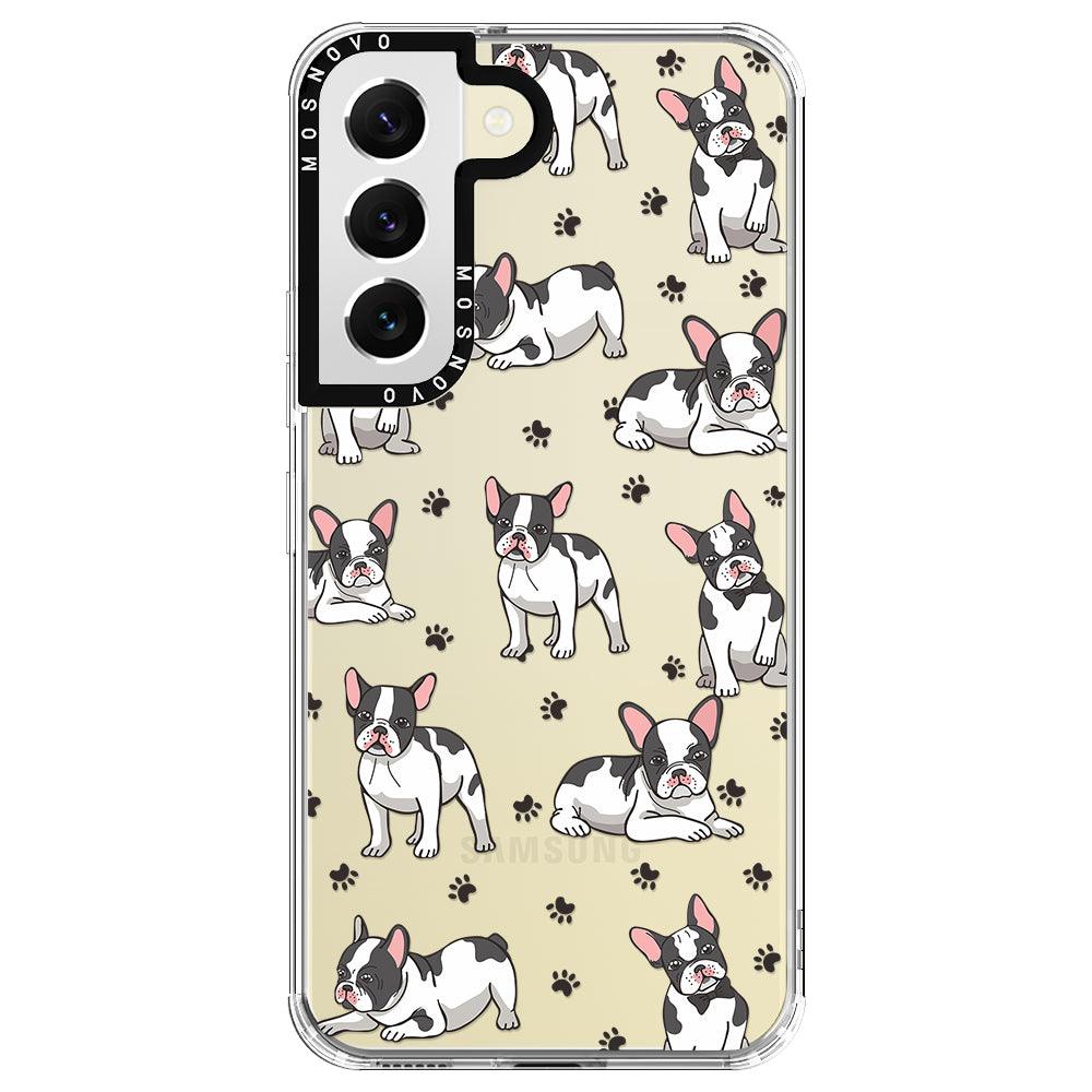 French Bull Dog Phone Case - Samsung Galaxy S22 Plus Case - MOSNOVO