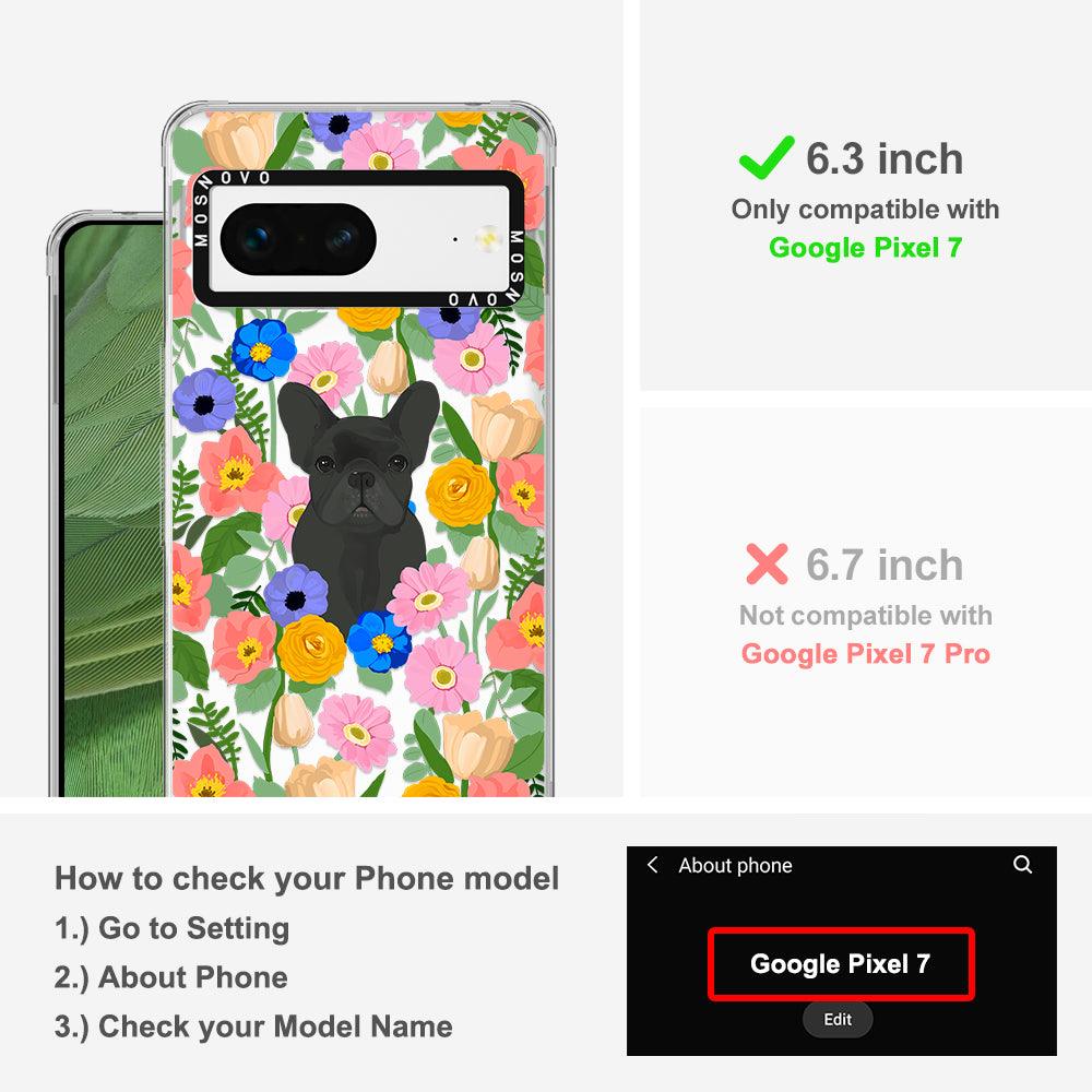 French Bulldog Garden Phone Case - Google Pixel 7 Case - MOSNOVO
