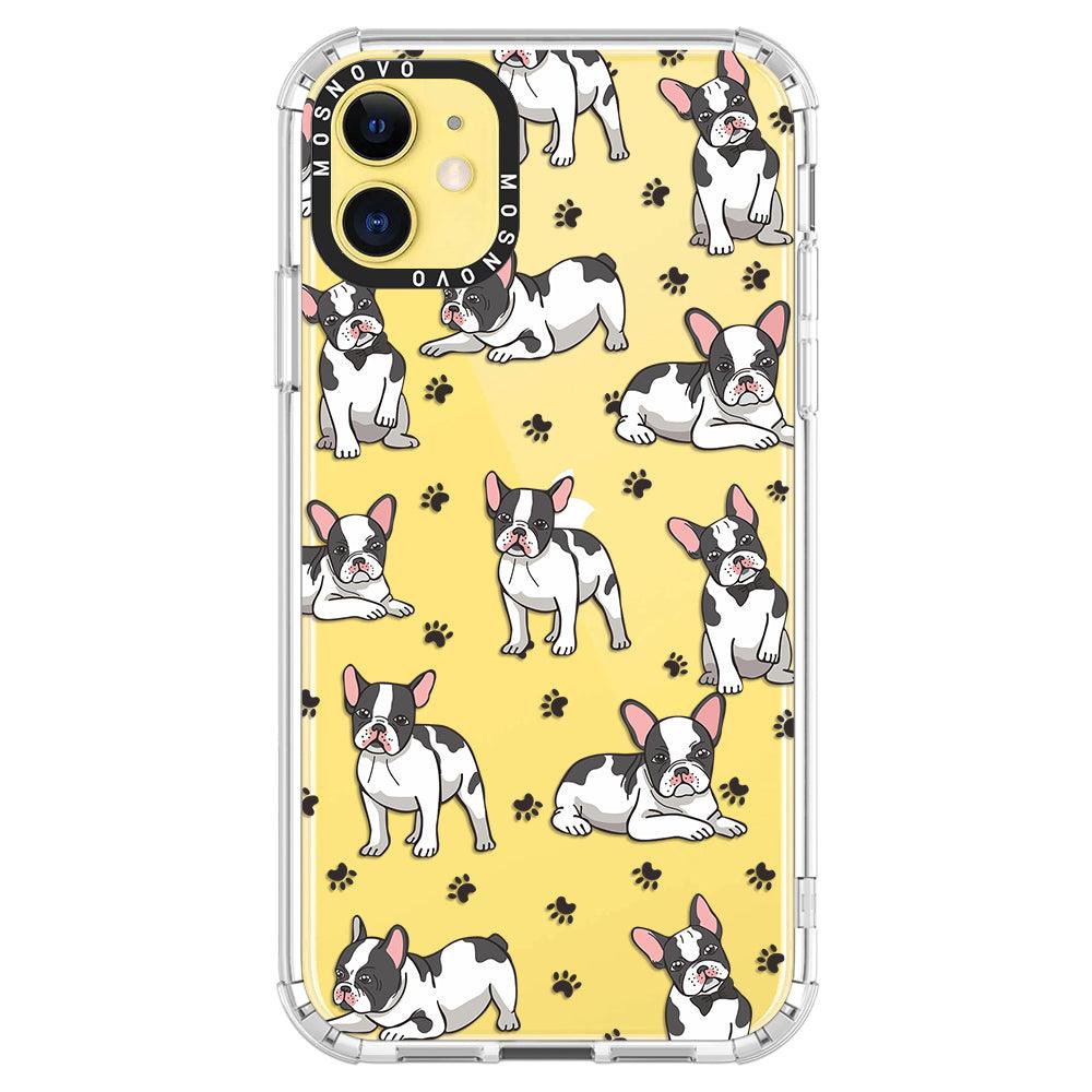 French Bull Dog Phone Case - iPhone 11 Case - MOSNOVO