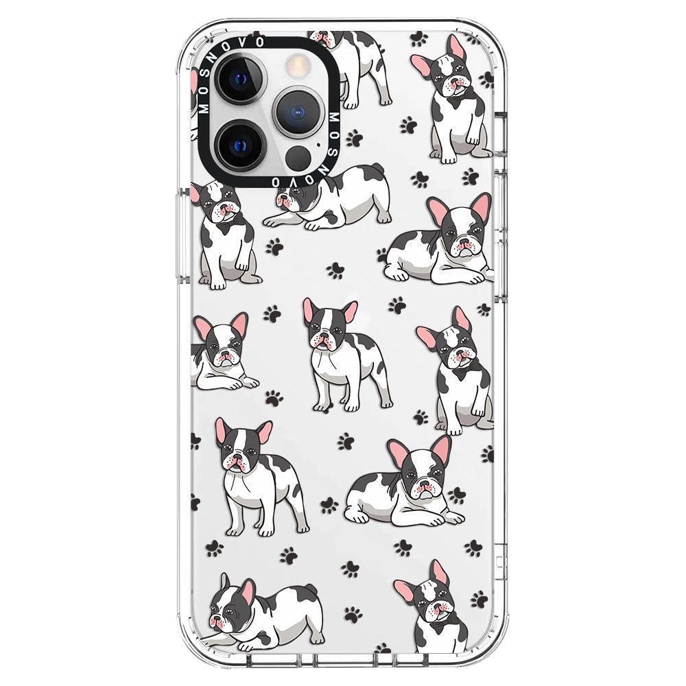 French Bull Dog Phone Case - iPhone 12 Pro Case - MOSNOVO
