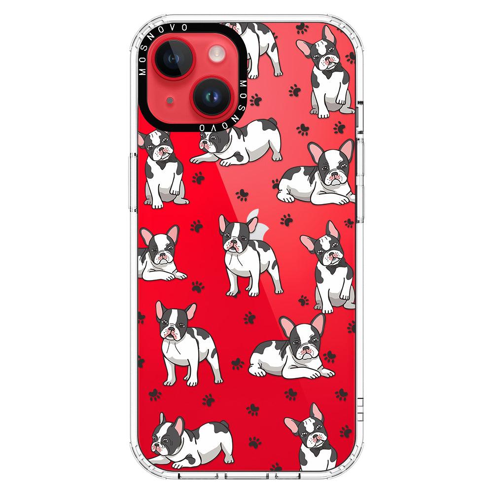 French Bull Dog Phone Case - iPhone 14 Plus Case - MOSNOVO