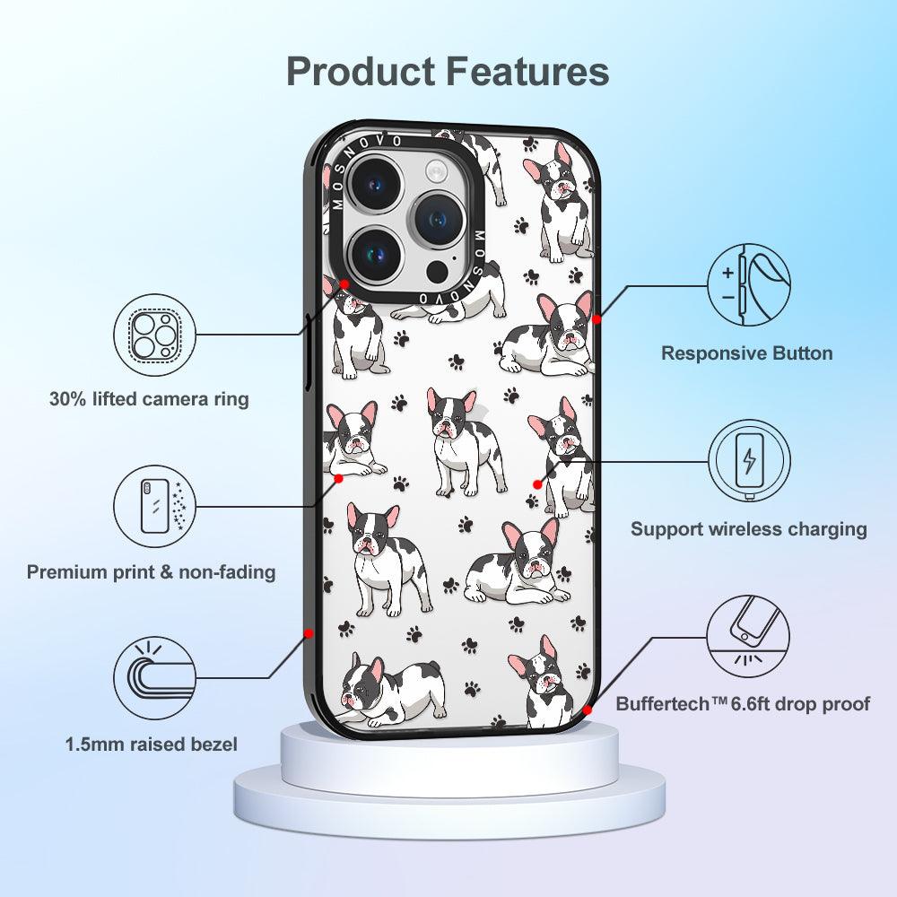 French Bull Dog Phone Case - iPhone 14 Pro Max Case - MOSNOVO
