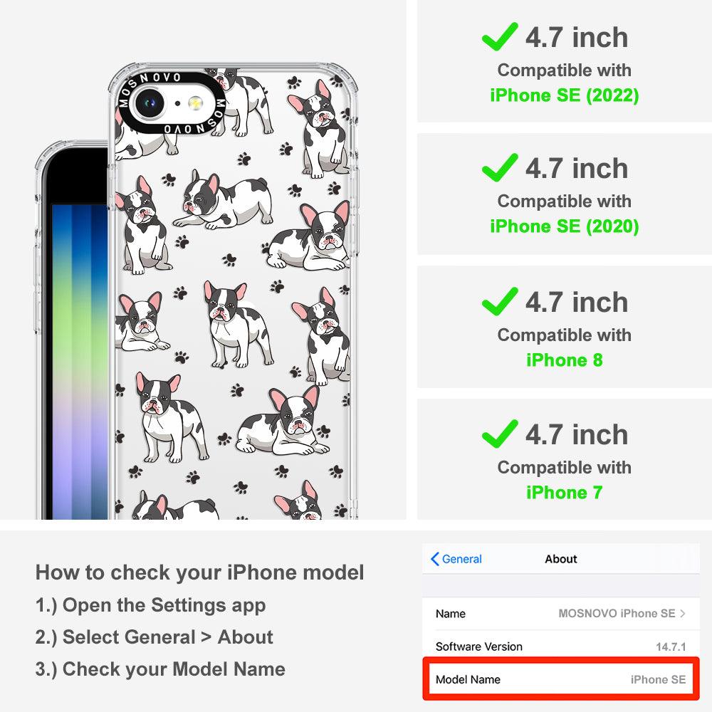 French Bull Dog Phone Case - iPhone 7 Case - MOSNOVO