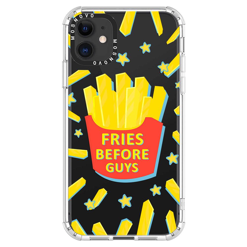 Fries Before Guys Phone Case - iPhone 11 Case - MOSNOVO