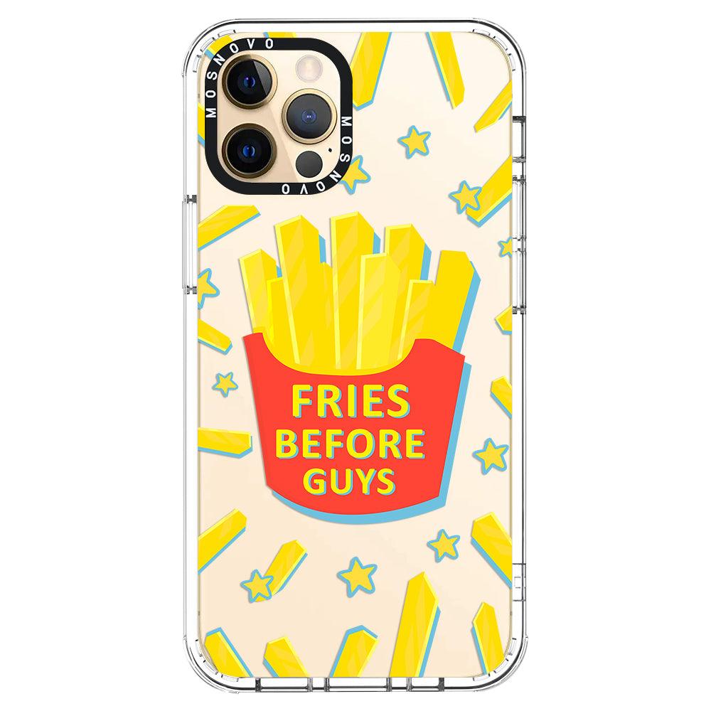 Fries Before Guys Phone Case - iPhone 12 Pro Max Case - MOSNOVO