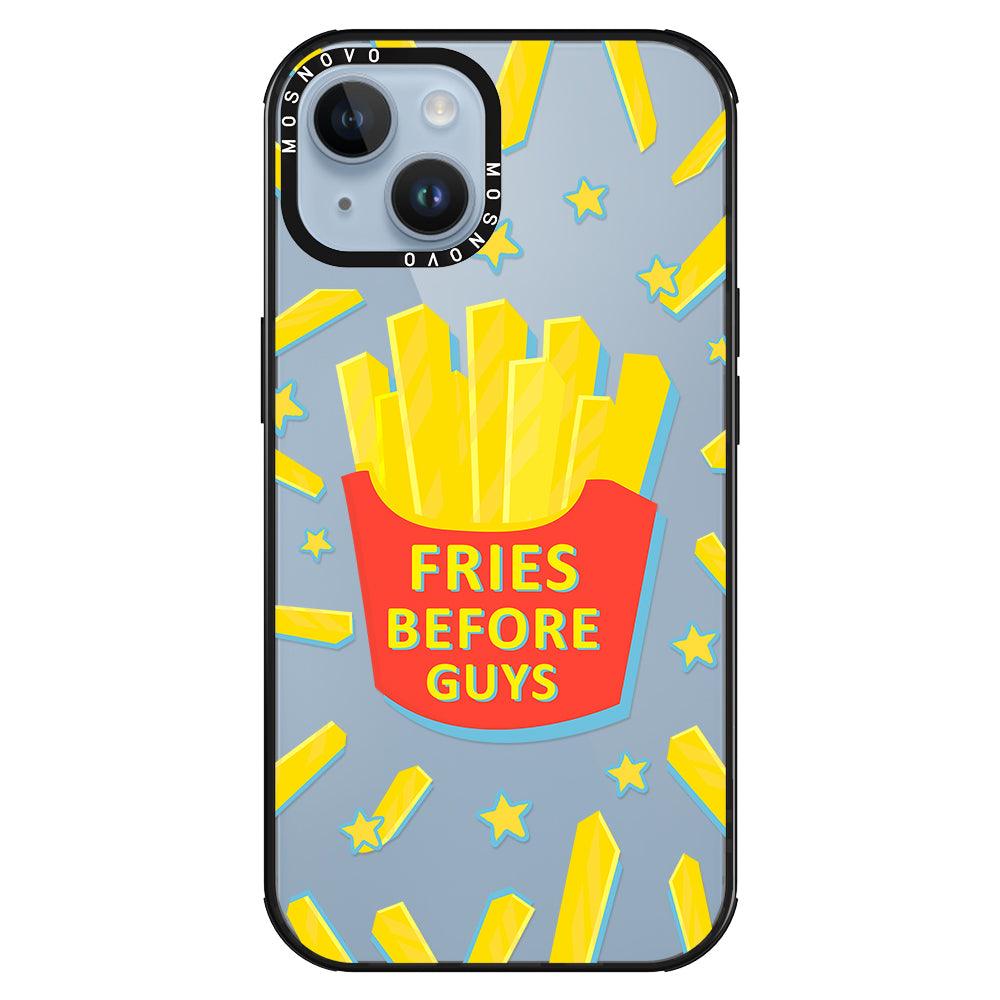 Fries Before Guys Phone Case - iPhone 14 Plus Case - MOSNOVO