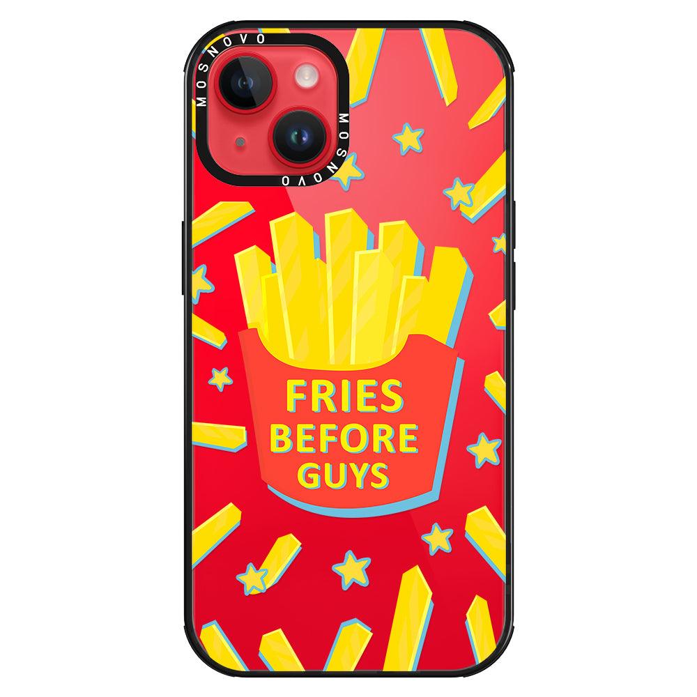 Fries Before Guys Phone Case - iPhone 14 Plus Case - MOSNOVO