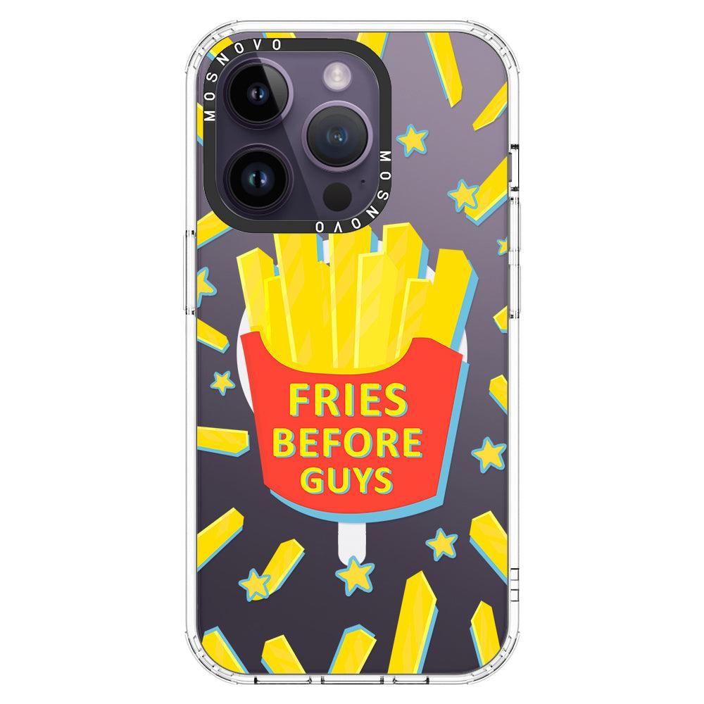 Fries Before Guys Phone Case - iPhone 14 Pro Case - MOSNOVO