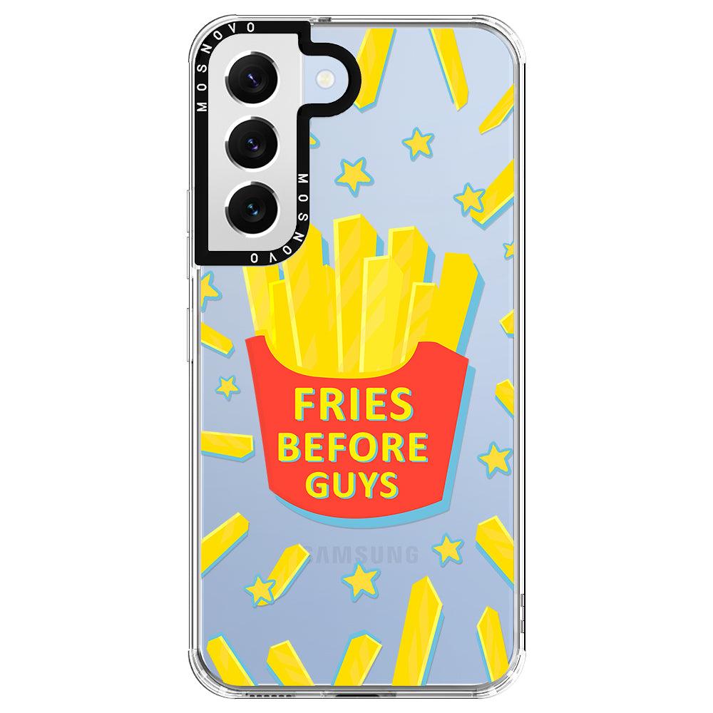 Fries Before Guys Phone Case - Samsung Galaxy S22 Plus Case - MOSNOVO