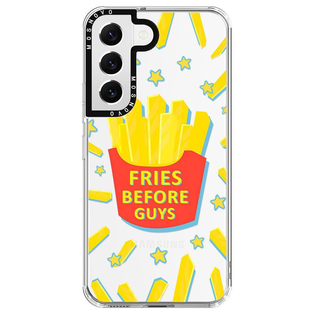 Fries Before Guys Phone Case - Samsung Galaxy S22 Plus Case - MOSNOVO
