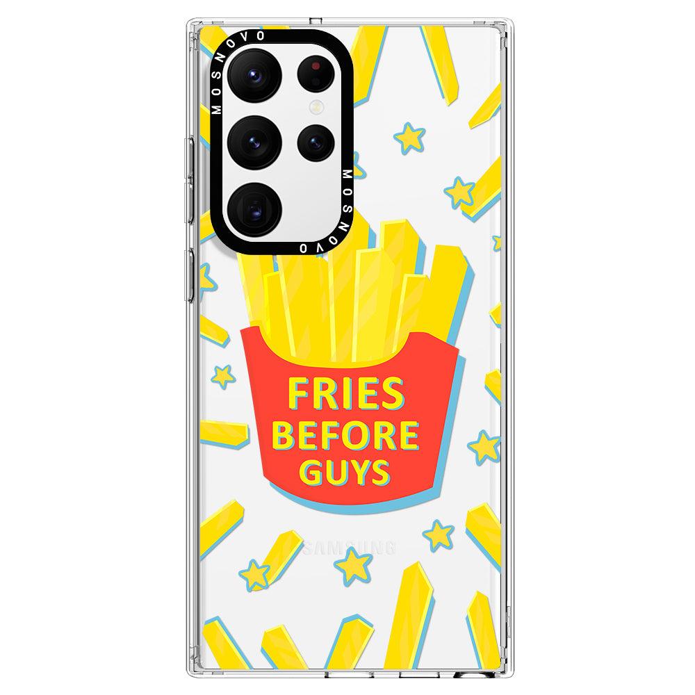Fries Before Guys Phone Case - Samsung Galaxy S22 Ultra Case - MOSNOVO