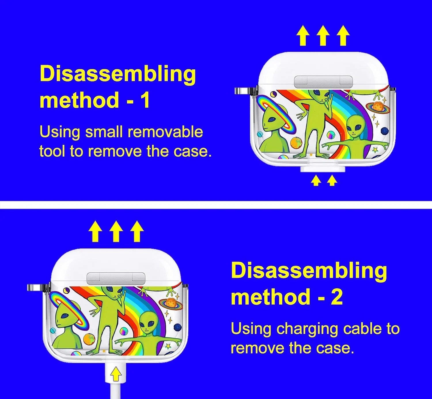 Funny Alien AirPods Pro 2 Case (2nd Generation) – MOSNOVO