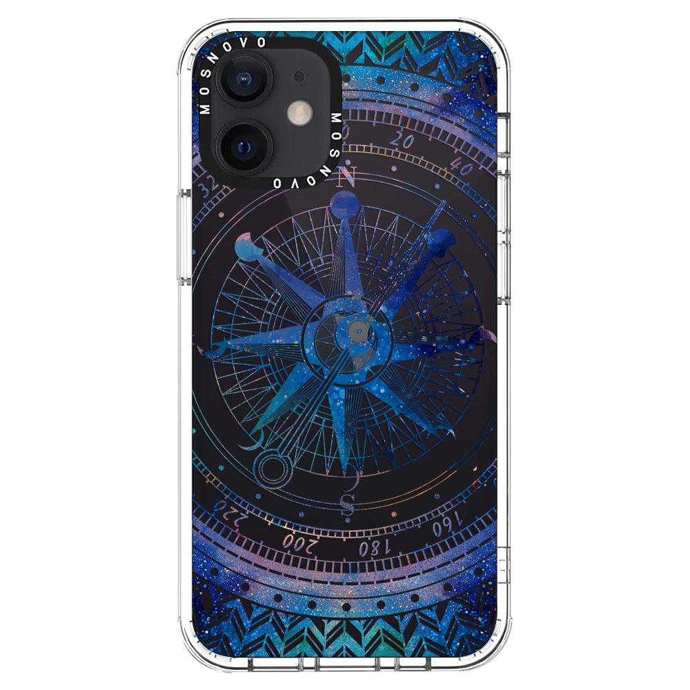 Galaxy Compass Phone Case - iPhone 12 Mini Case - MOSNOVO