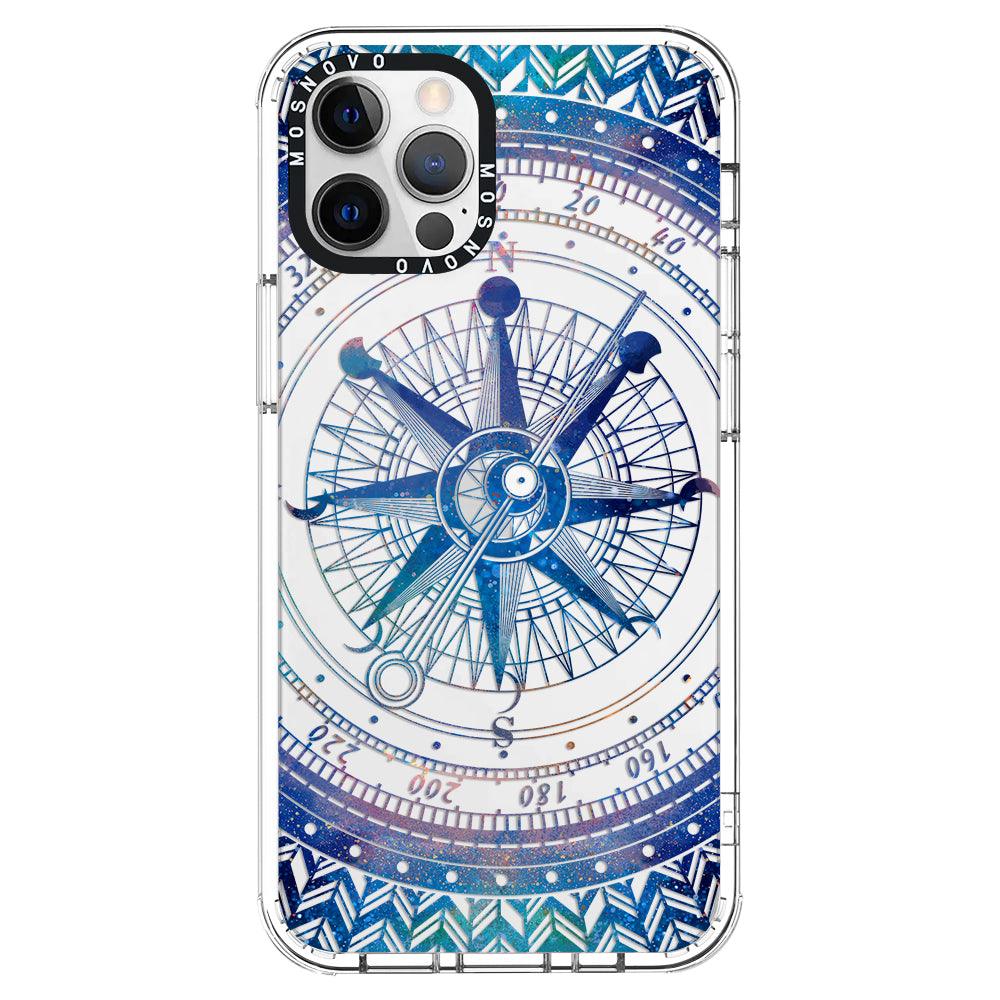 Galaxy Compass Phone Case - iPhone 12 Pro Case - MOSNOVO