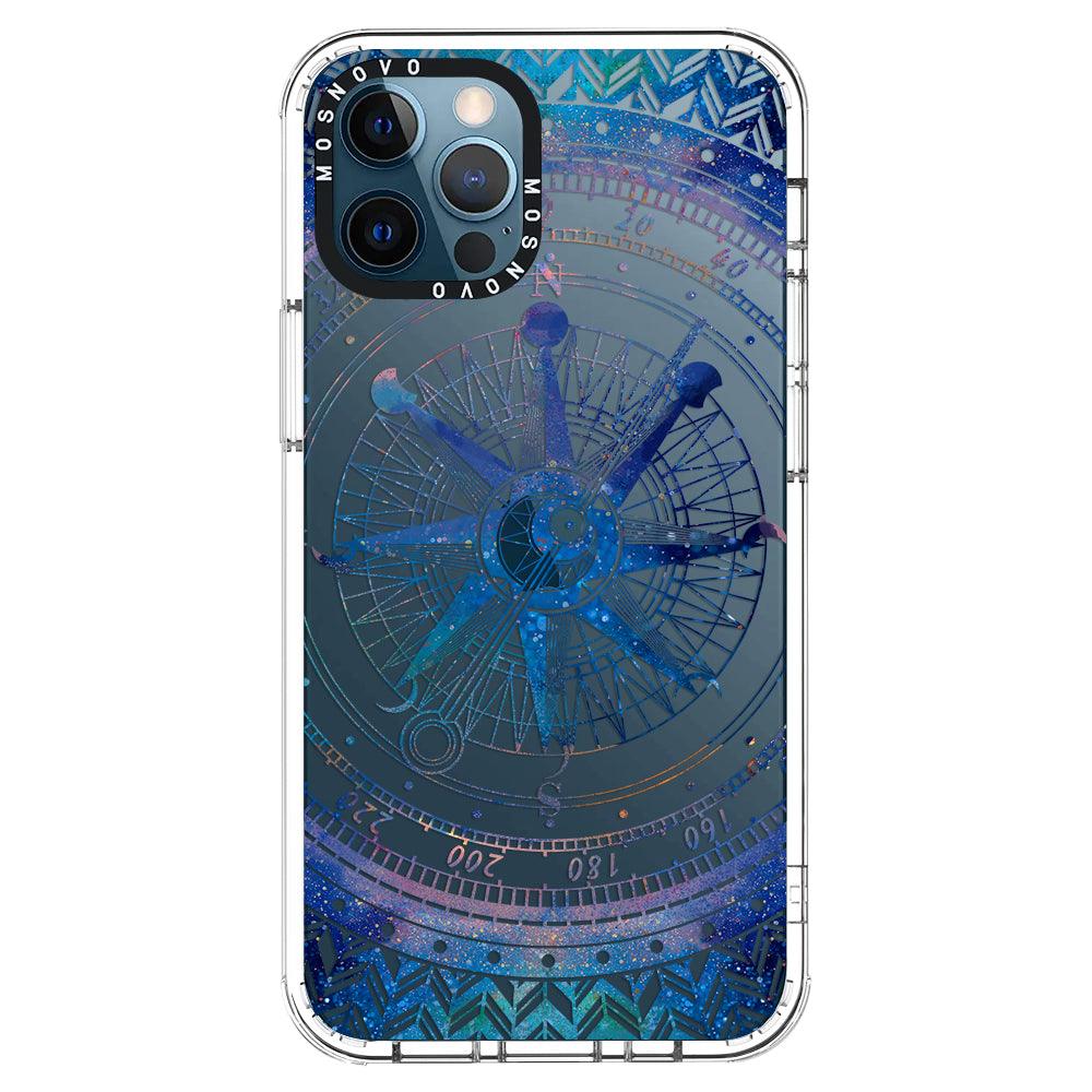 Galaxy Compass Phone Case - iPhone 12 Pro Case - MOSNOVO