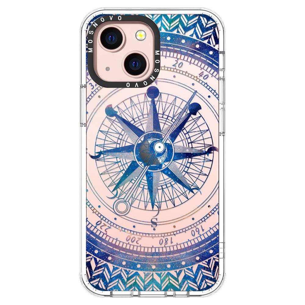 Galaxy Compass Phone Case - iPhone 13 Mini Case - MOSNOVO