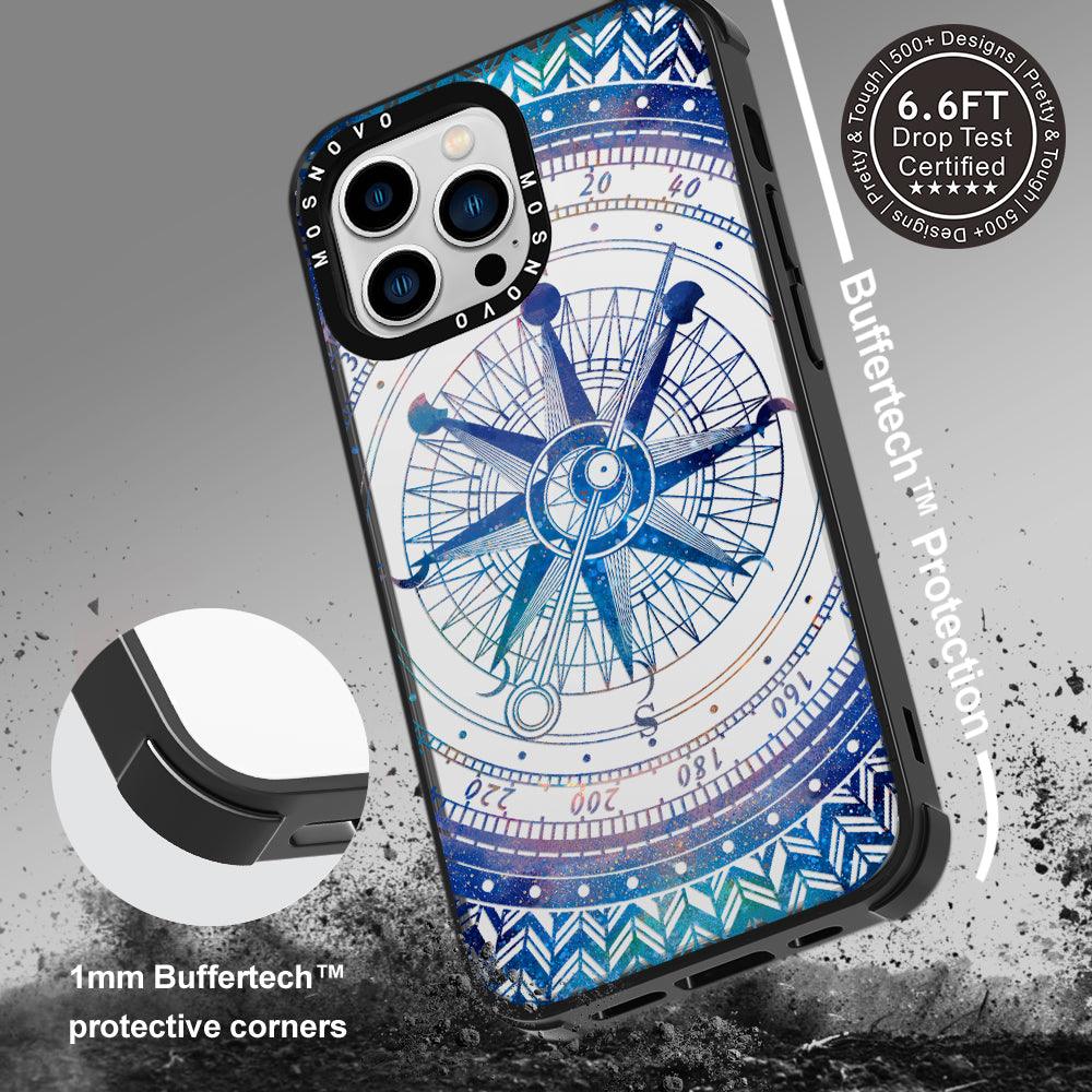 Galaxy Compass Phone Case - iPhone 13 Pro Case - MOSNOVO