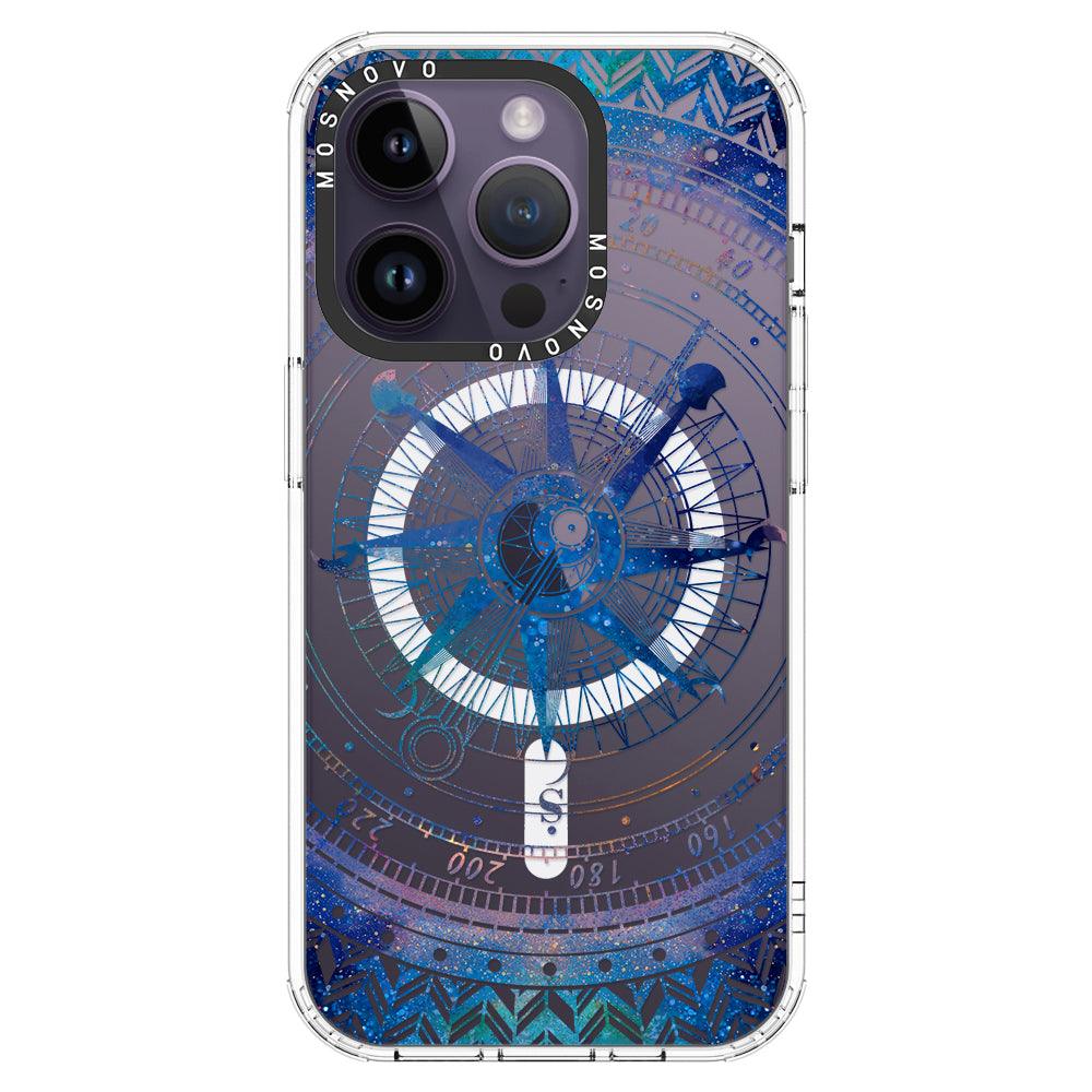 Galaxy Compass Phone Case - iPhone 14 Pro Case - MOSNOVO