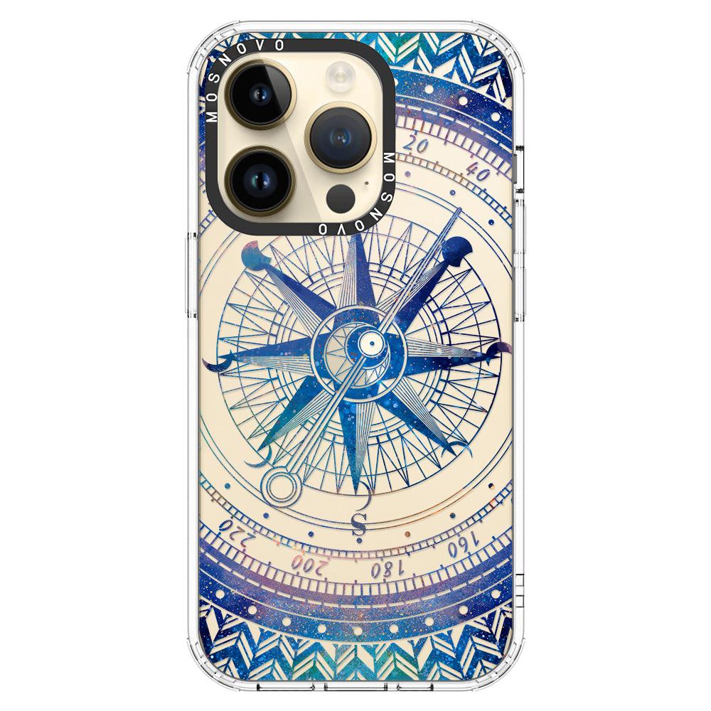 Galaxy Compass Phone Case - iPhone 14 Pro Case - MOSNOVO