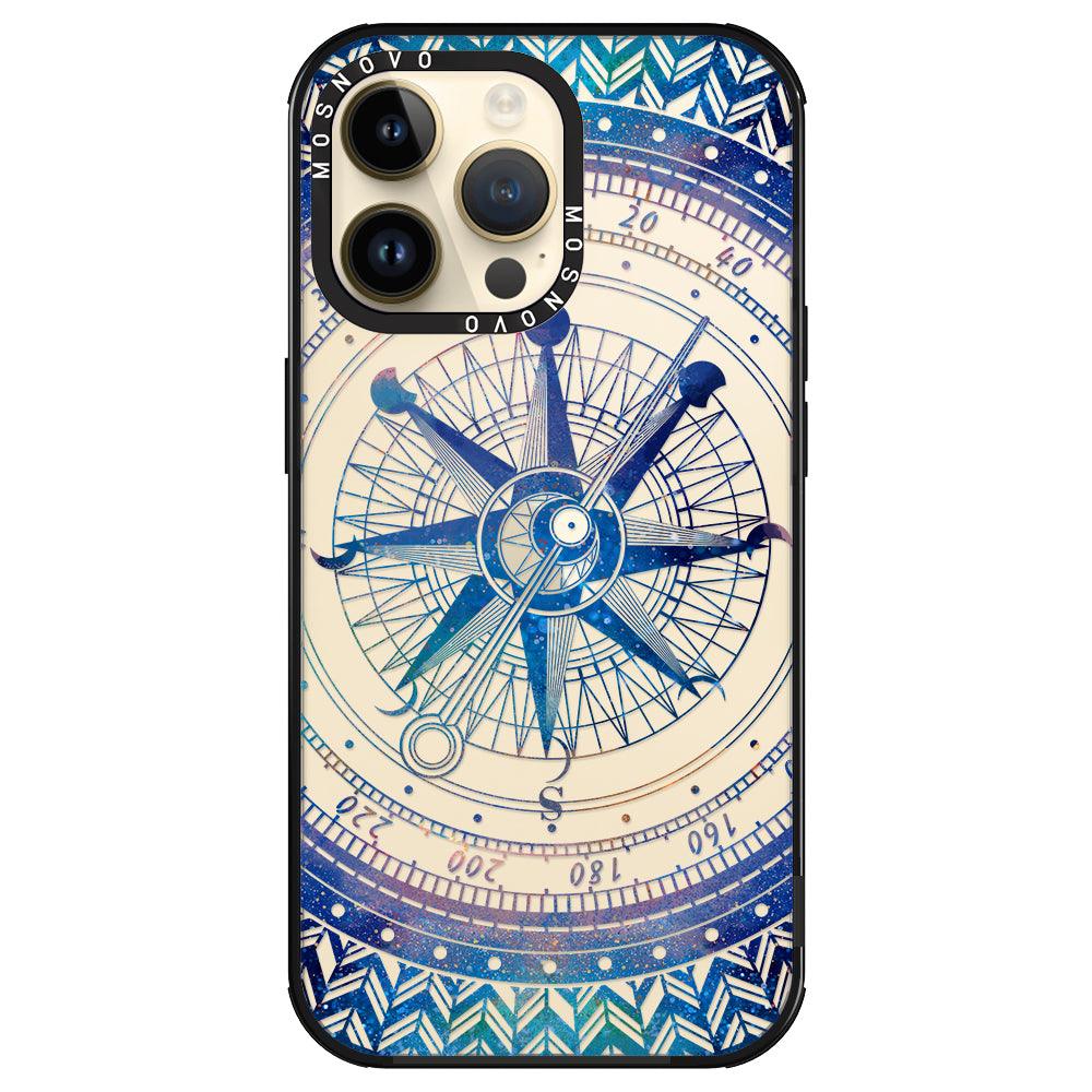 Galaxy Compass Phone Case - iPhone 14 Pro Max Case - MOSNOVO