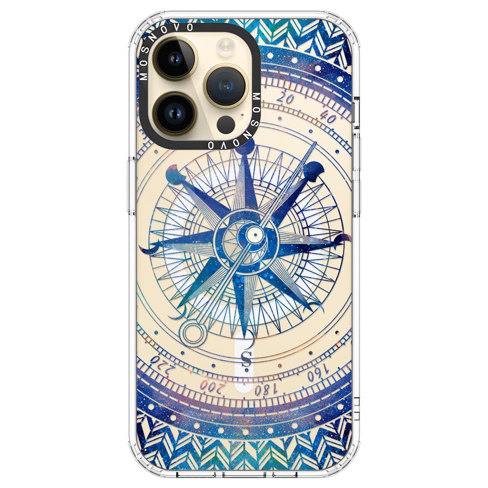 Galaxy Compass Phone Case - iPhone 14 Pro Max Case - MOSNOVO