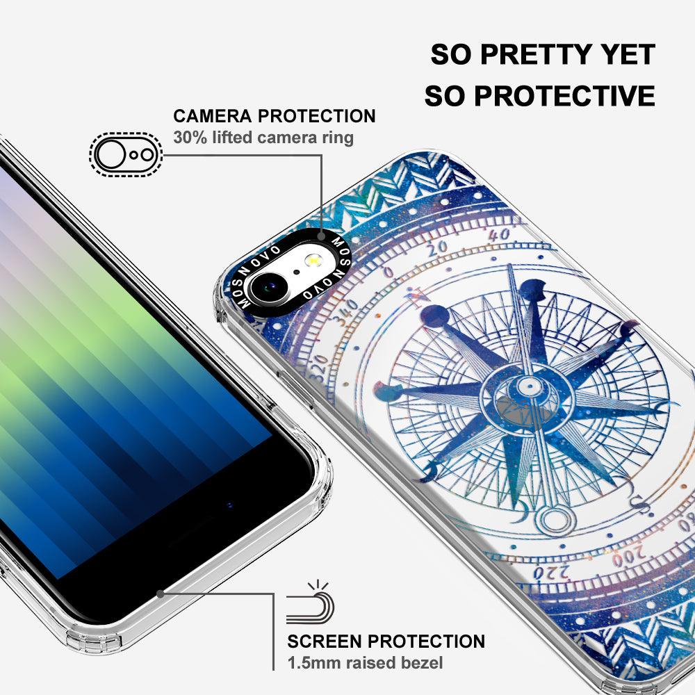 Galaxy Compass Phone Case - iPhone 8 Case - MOSNOVO
