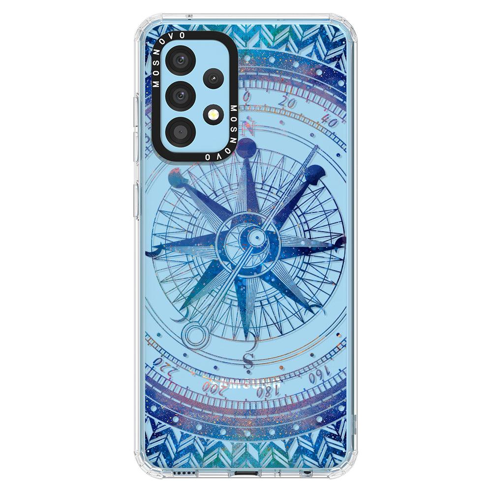Galaxy Compass Phone Case - Samsung Galaxy A52 & A52s Case - MOSNOVO