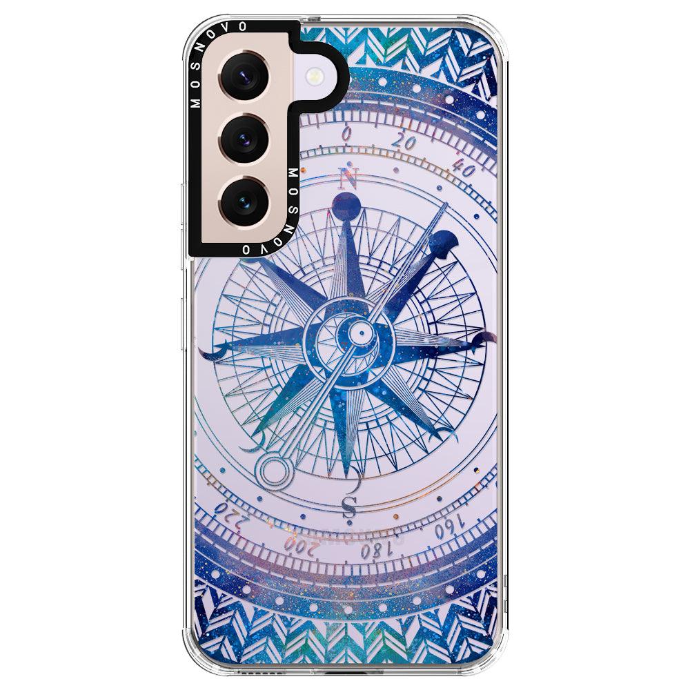 Galaxy Compass Phone Case - Samsung Galaxy S22 Plus Case - MOSNOVO