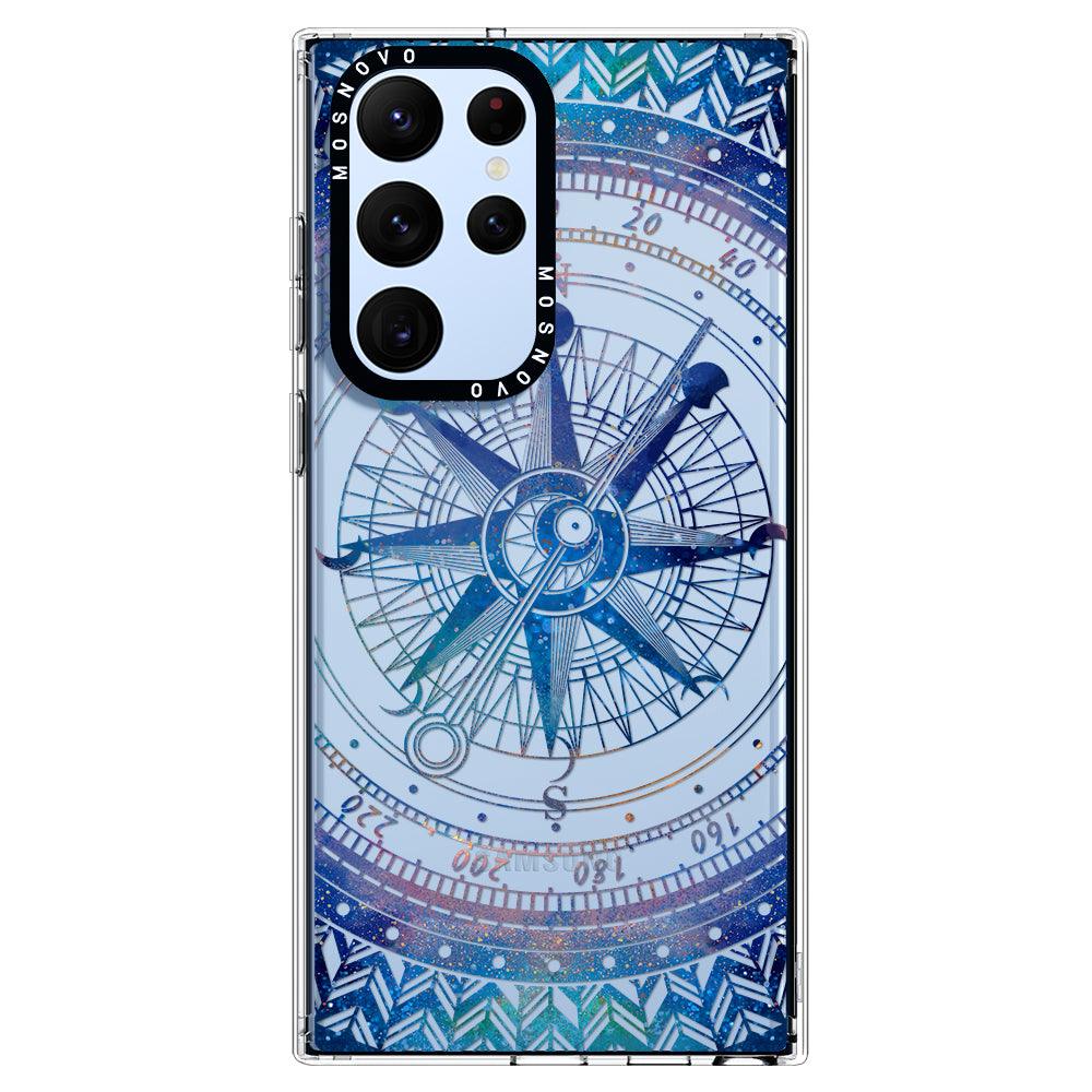 Galaxy Compass Phone Case - Samsung Galaxy S22 Ultra Case - MOSNOVO