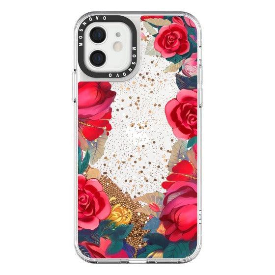 Garden Spell Glitter Phone Case - iPhone 12 Case - MOSNOVO