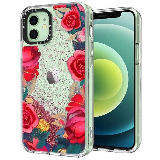 Garden Spell Glitter Phone Case - iPhone 12 Case - MOSNOVO