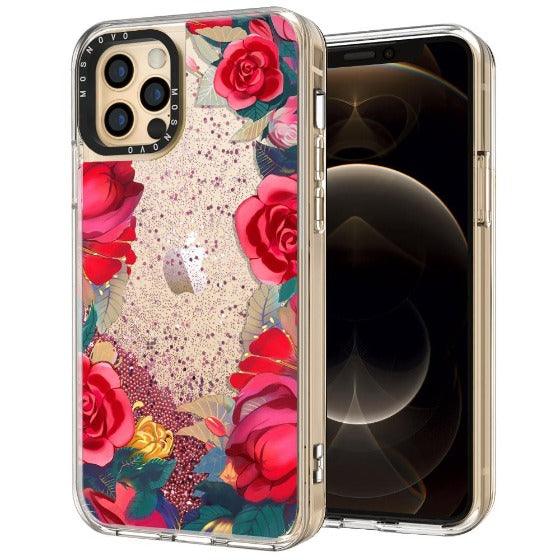 Garden Spell Glitter Phone Case - iPhone 12 Pro Case - MOSNOVO
