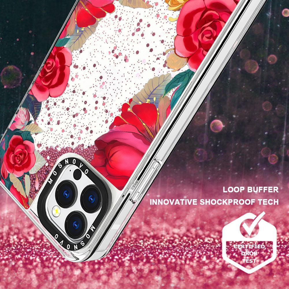 Garden Spell Glitter Phone Case - iPhone 13 Pro Max Case - MOSNOVO