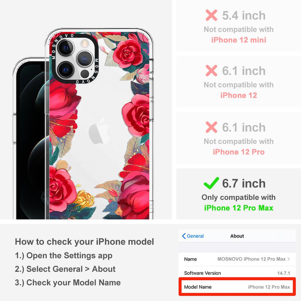 Garden Spell Phone Case - iPhone 12 Pro Max Case - MOSNOVO