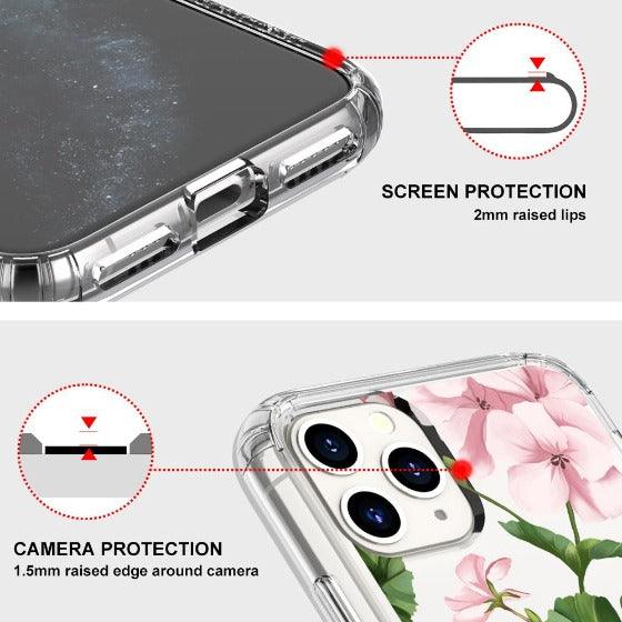 Geranium Phone Case - iPhone 11 Pro Max Case - MOSNOVO