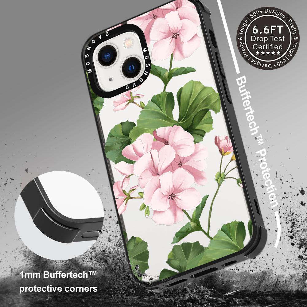 Geranium Phone Case - iPhone 13 Case - MOSNOVO