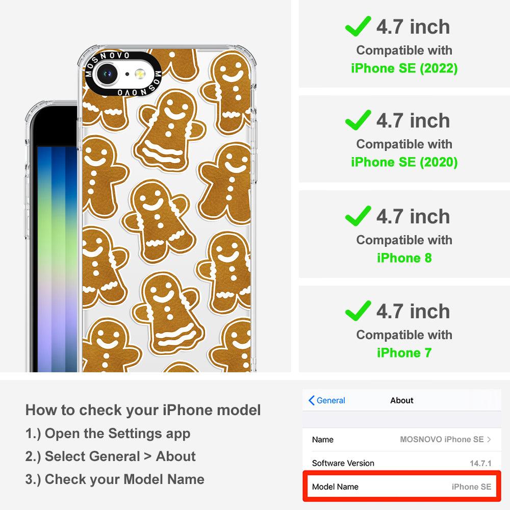 Ginger Breadman Phone Case - iPhone 7 Case - MOSNOVO