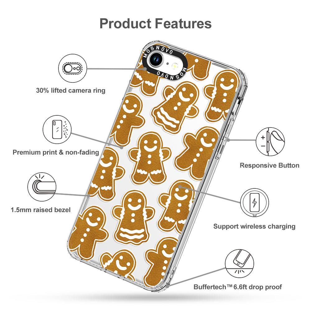 Ginger Breadman Phone Case - iPhone SE 2020 Case - MOSNOVO
