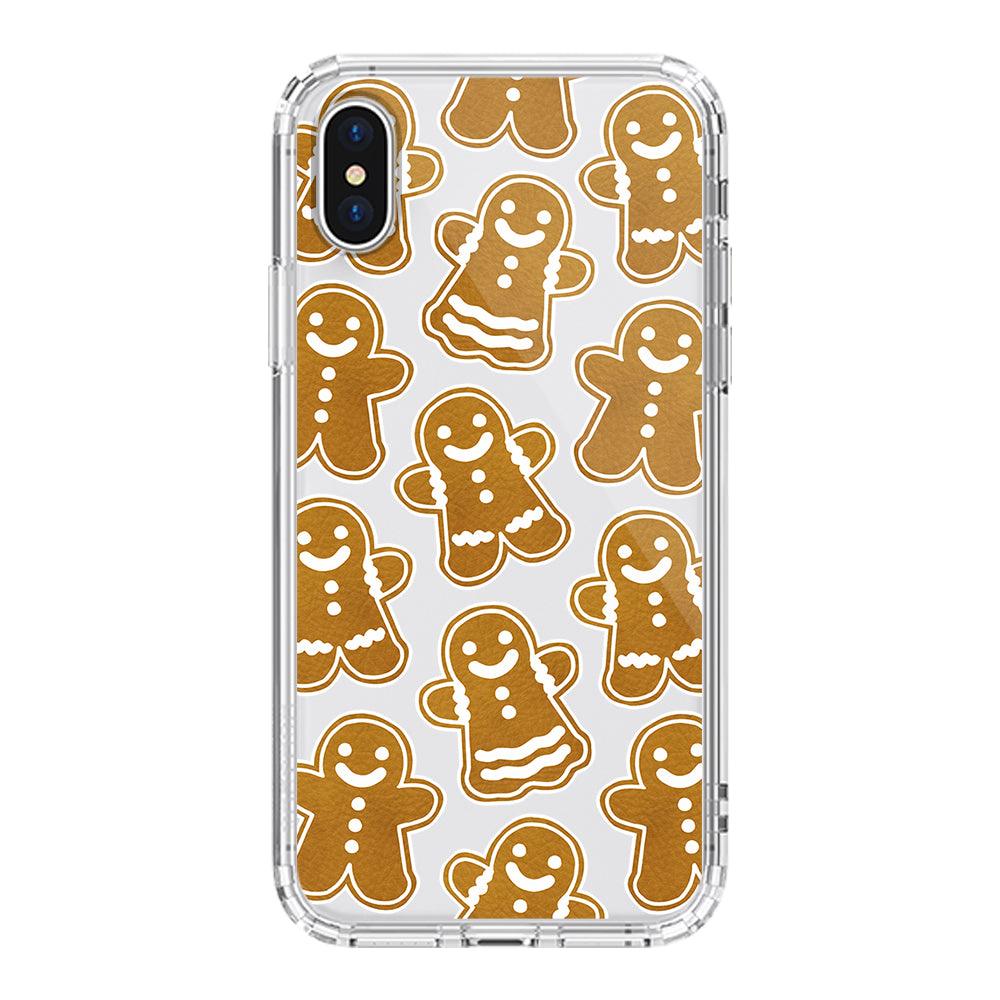 Ginger Breadman Phone Case - iPhone X Case - MOSNOVO