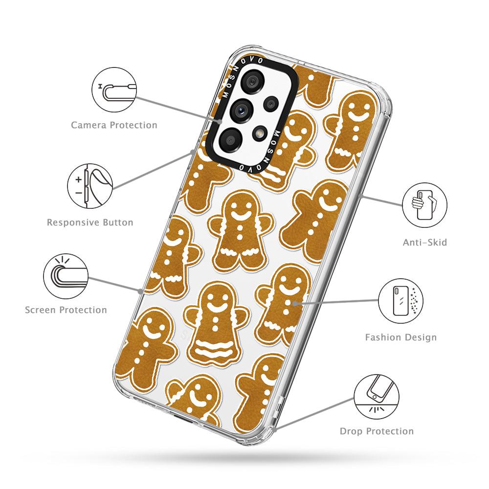 Ginger Breadman Phone Case - Samsung Galaxy A53 Case - MOSNOVO