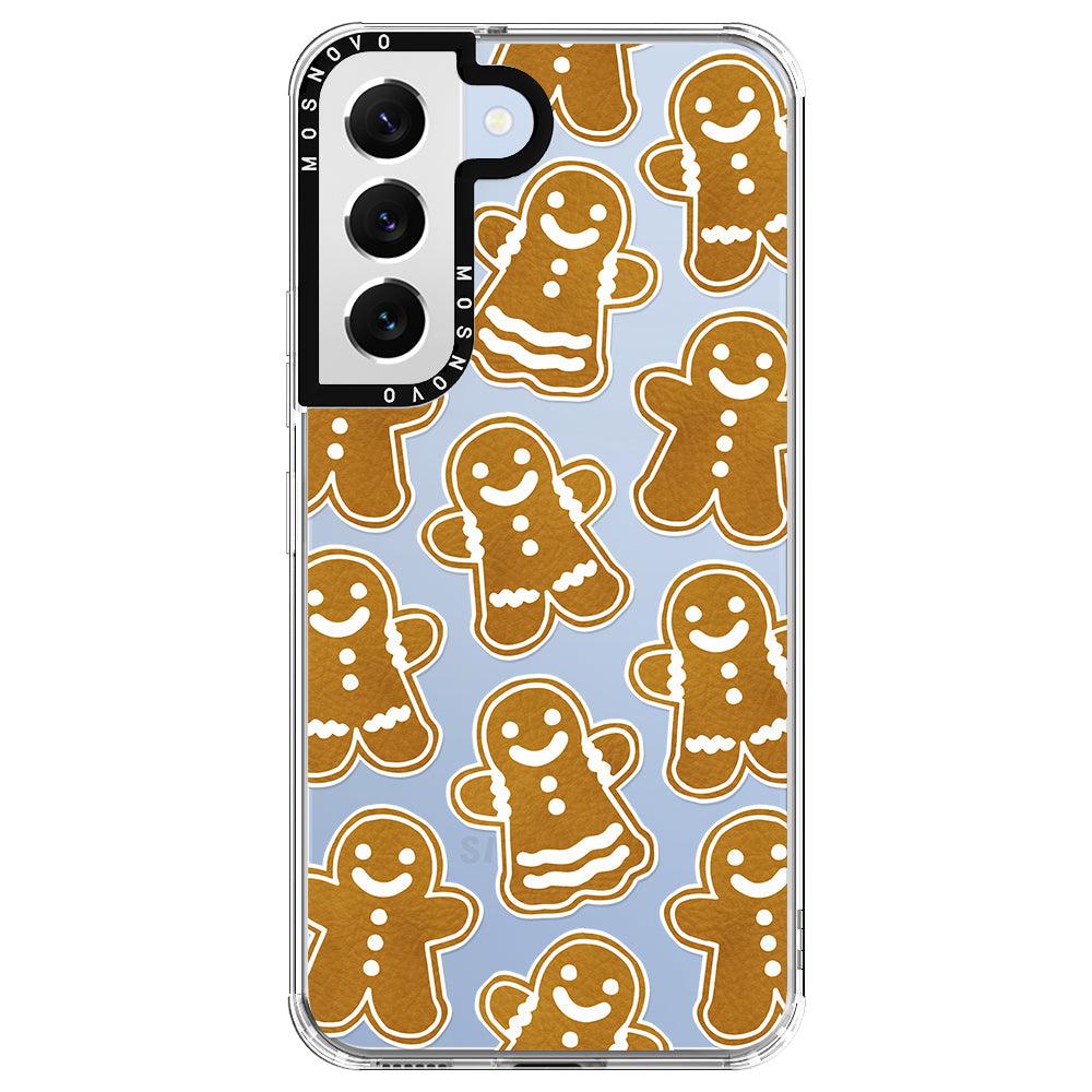 Ginger Breadman Phone Case - Samsung Galaxy S22 Case - MOSNOVO