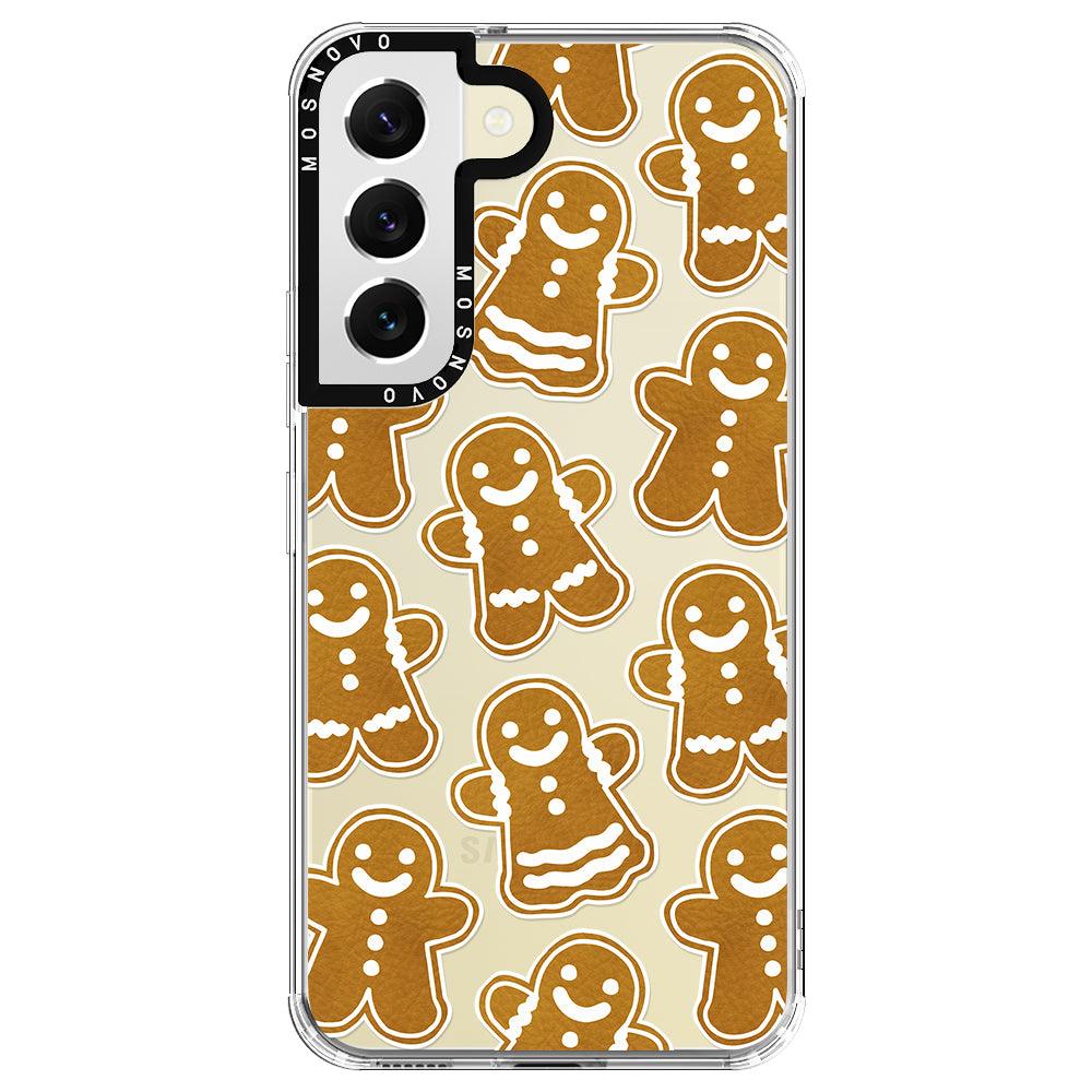 Ginger Breadman Phone Case - Samsung Galaxy S22 Case - MOSNOVO
