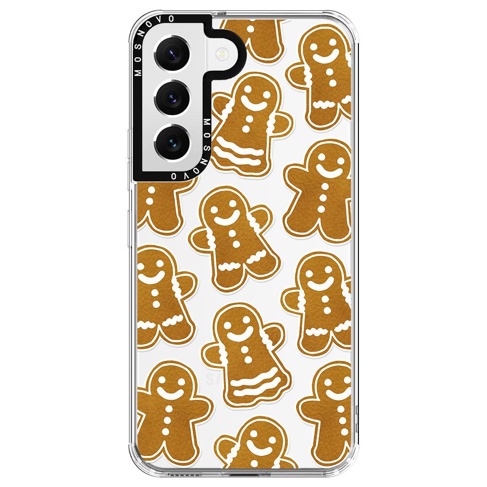 Ginger Breadman Phone Case - Samsung Galaxy S22 Plus Case - MOSNOVO